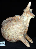 Vessel with bull's head
