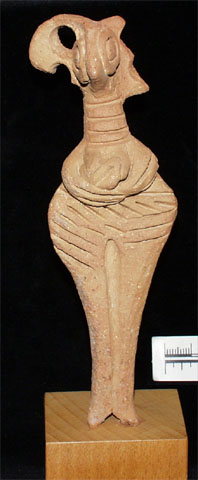 Terracotta female figurine (AN1953.244) -click image to see more information about this object