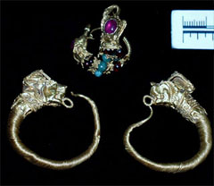 Cypriot Jewellery (AN1976.61a; AN1976.61b; AN1942.171)